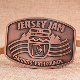 6. Jersey Jam Custom Belt Buckles
