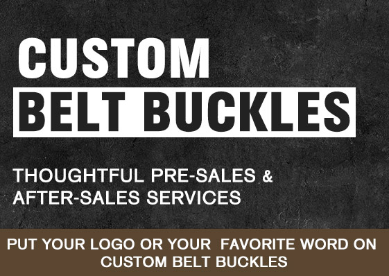 custom belt buckles