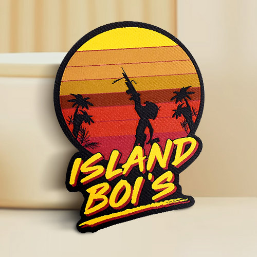 1. Island Boi’s Woven Made Patches