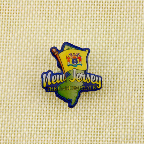10. New Jersey Custom Pins