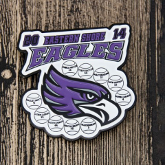 3. Custom Soft Baseball Pins