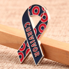 1. Curvivor Awareness Pin