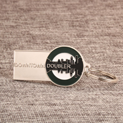 Downtown Doubler Personalized Keychains