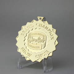 8. Custom Grand Champion Gold Medals