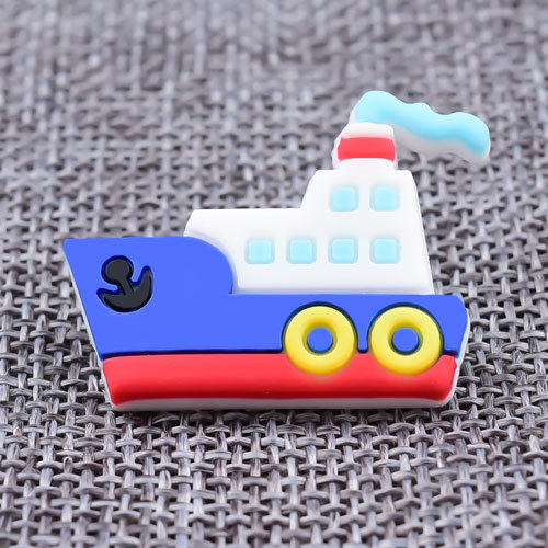 4. Steamship PVC Lapel Pins