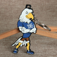 6. Eagle PVC Keychain