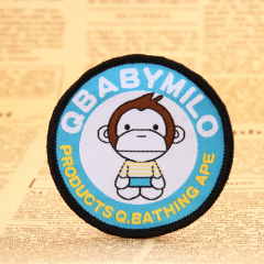Monkey Baby Woven Patches