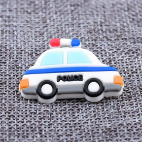 Police Car 3D PVC Patch