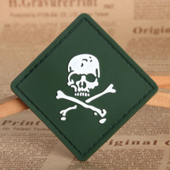 13. Custom Skull PVC Patches