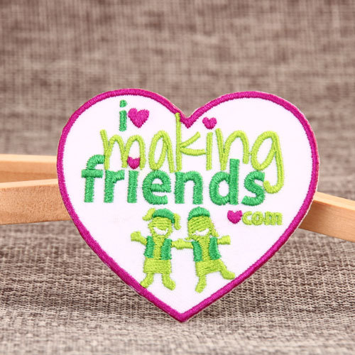 12. Make Friends Custom Made Patches