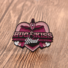 11. Custom Huge Kiss Pins