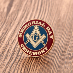 17. Memorial Enamel Pin 