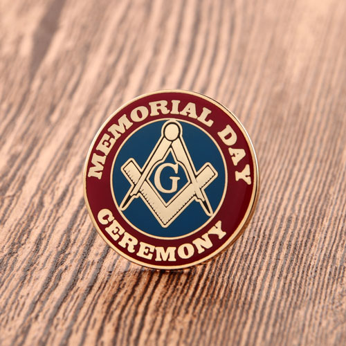 17. Memorial Enamel Pin 