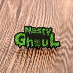 8. Nasty Ghoul Enamel Lapel Pins