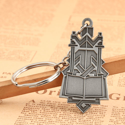 7. Library Antique Keychains