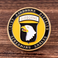 21. Airborne Custom Challenge Coin