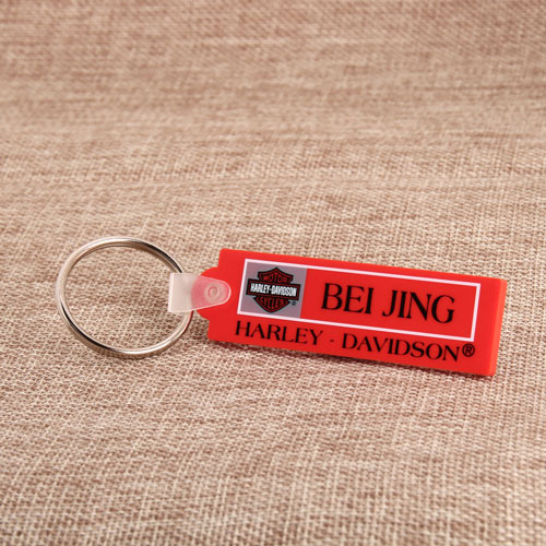 19. BEI JING PVC Keychain