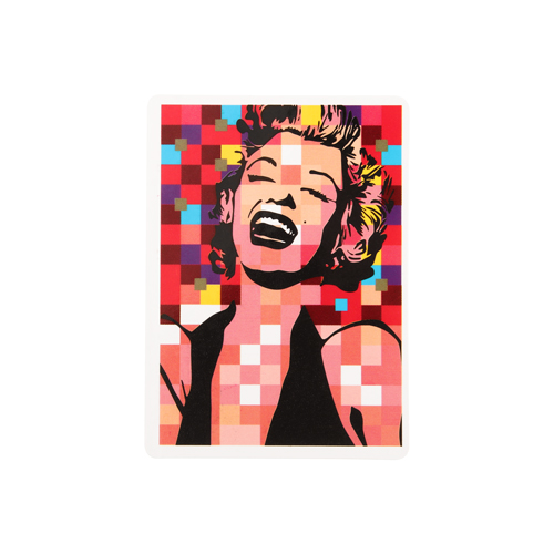21. Marilyn Monroe Rectangle Stickers 