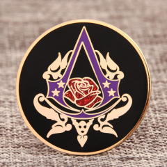 16. Rose Hard Enamel Pin