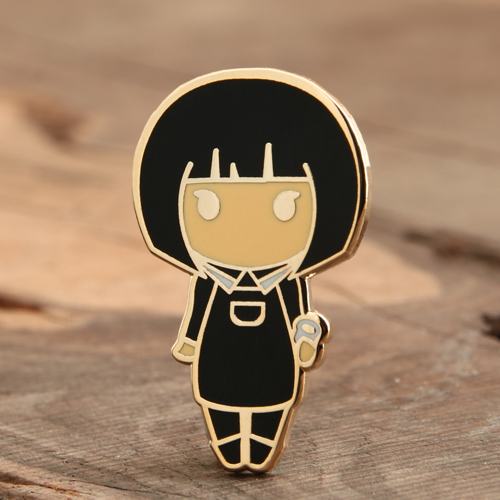 15. Girl Enamel Pin 