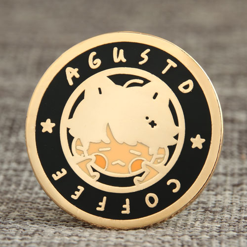  6. Coffee Enamel Pin 