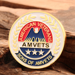 AMVETS Custom Challenge Coins