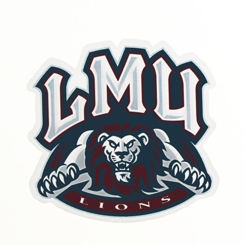  13. LMU Die Cut Stickers 