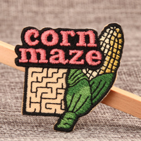 22. Corn Maze Custom Embroidered Patches