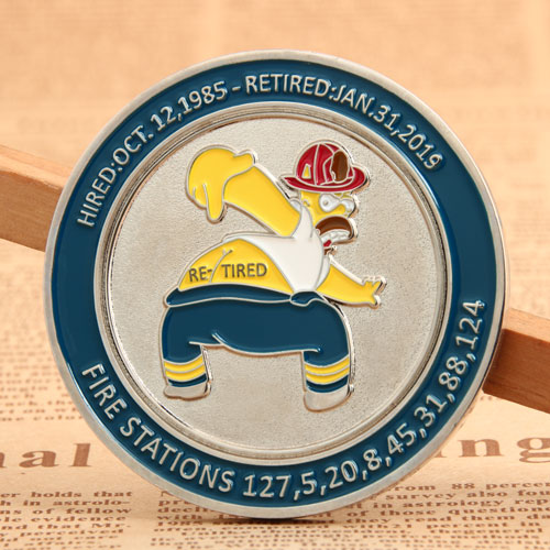 Lacofd Firefighter Coins