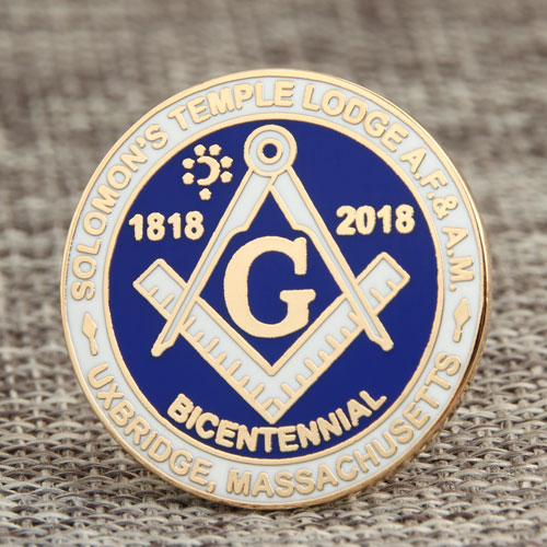 4. Temple Lodge Lapel Pin