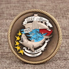 6. USS Navy Coin