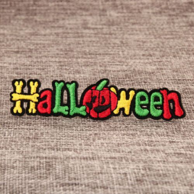 17. Halloween Embroidered Patches 