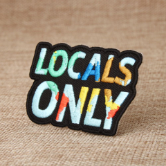 20. Locals Only Custom Made Patches