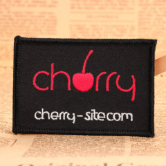 23. Cherry Custom Patches No Minimum