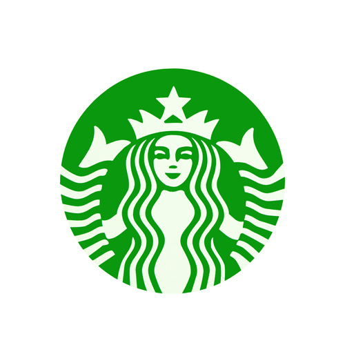 9. Starbucks Circle Stickers