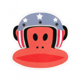 11. Paul Frank Clear Stickers