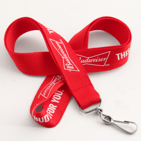 20. Budweiser Low Price Lanyards