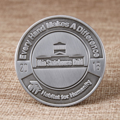 9. Habitat for Humanity Die Struck Coins