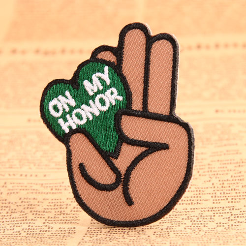 12. Oh My Honnor Embroidered Patches