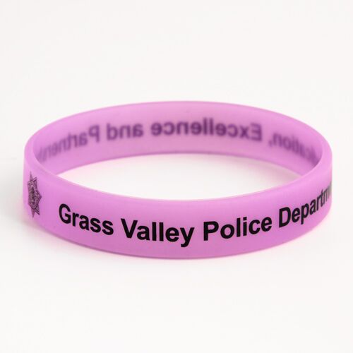 Police Department Silicone Wristbands