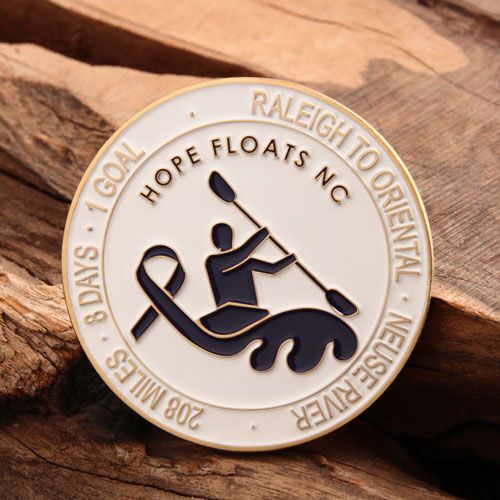 Hope Floats NC Personalized Coins