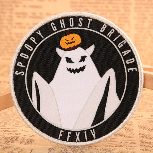 Spoopy Custom Printed Patches