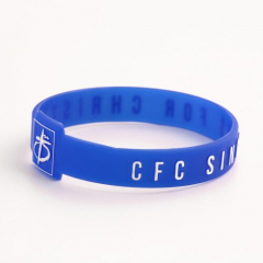 21. WB-SL-FG CFC Singles Custom Wristbands