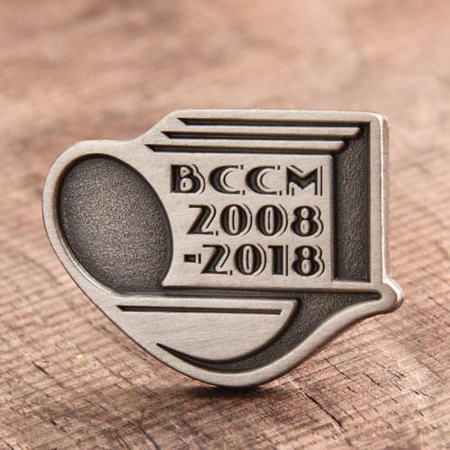 5. Custom BCCM Enamel Pins