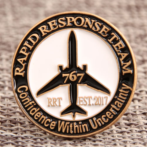 19. Custom RRT Enamel Pins