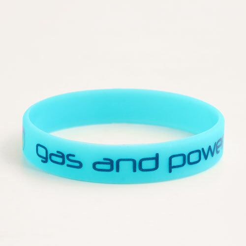 9. WB-SL-PR Gas and Power Cheap Wristbands