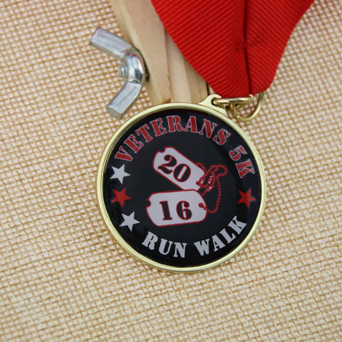 2. Veterans 5K Run/Walk Medal