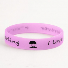 7.WB-SL-PR  I Love You Forever Awesome Wristbands