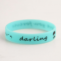 7.WB-SL-PR  I Love You Forever Awesome Wristbands