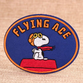 23. Snoopy Custom Woven Patches
